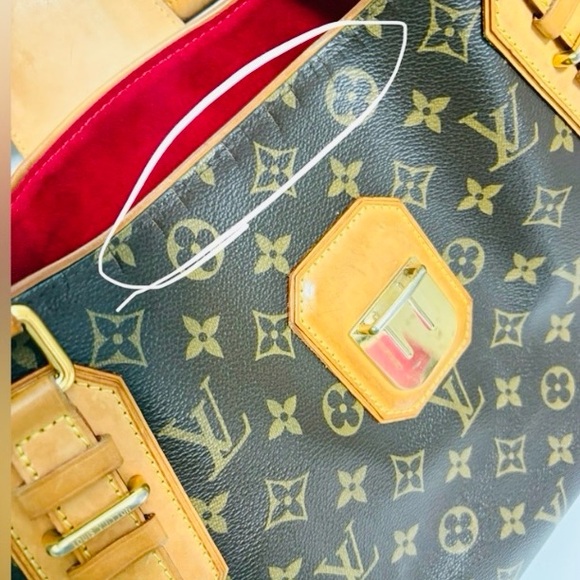 Louis Vuitton Monogram Griet Tote France 2007 proof of authentication attached - Picture 10 of 17